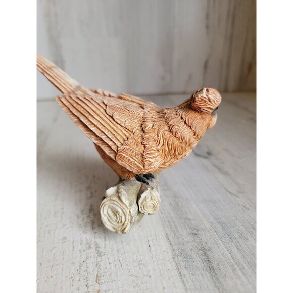 Red cardinal bird AS IS branch tree ceramic home decor - Picture 5 of 7